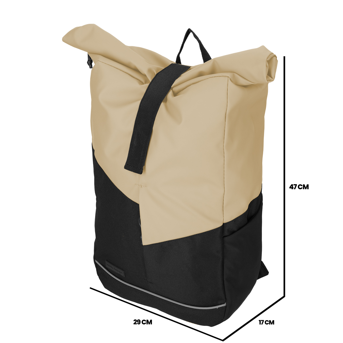 28874 - NORLÄNDER Rugtas Voldby Taupe - Afbeelding 7