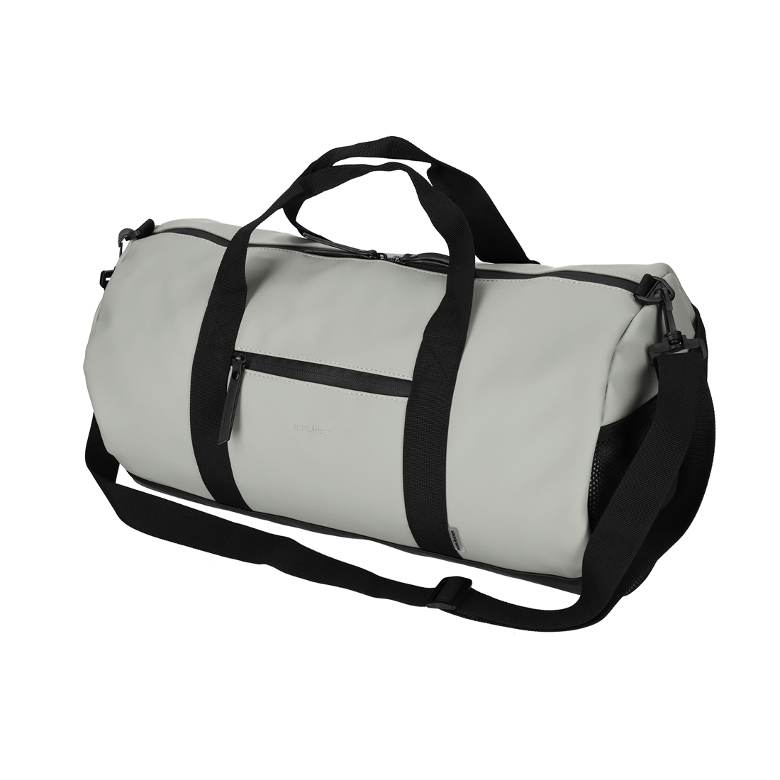 28936 - NORLÄNDER Dull PU Duffeltas Grijs