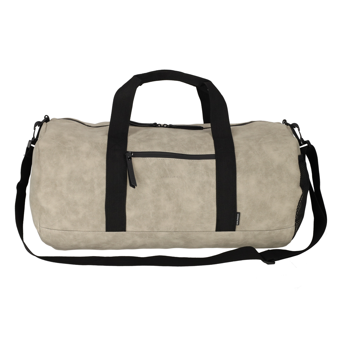 28940 - NORLÄNDER Nubuck Duffeltas Taupe - Afbeelding 5