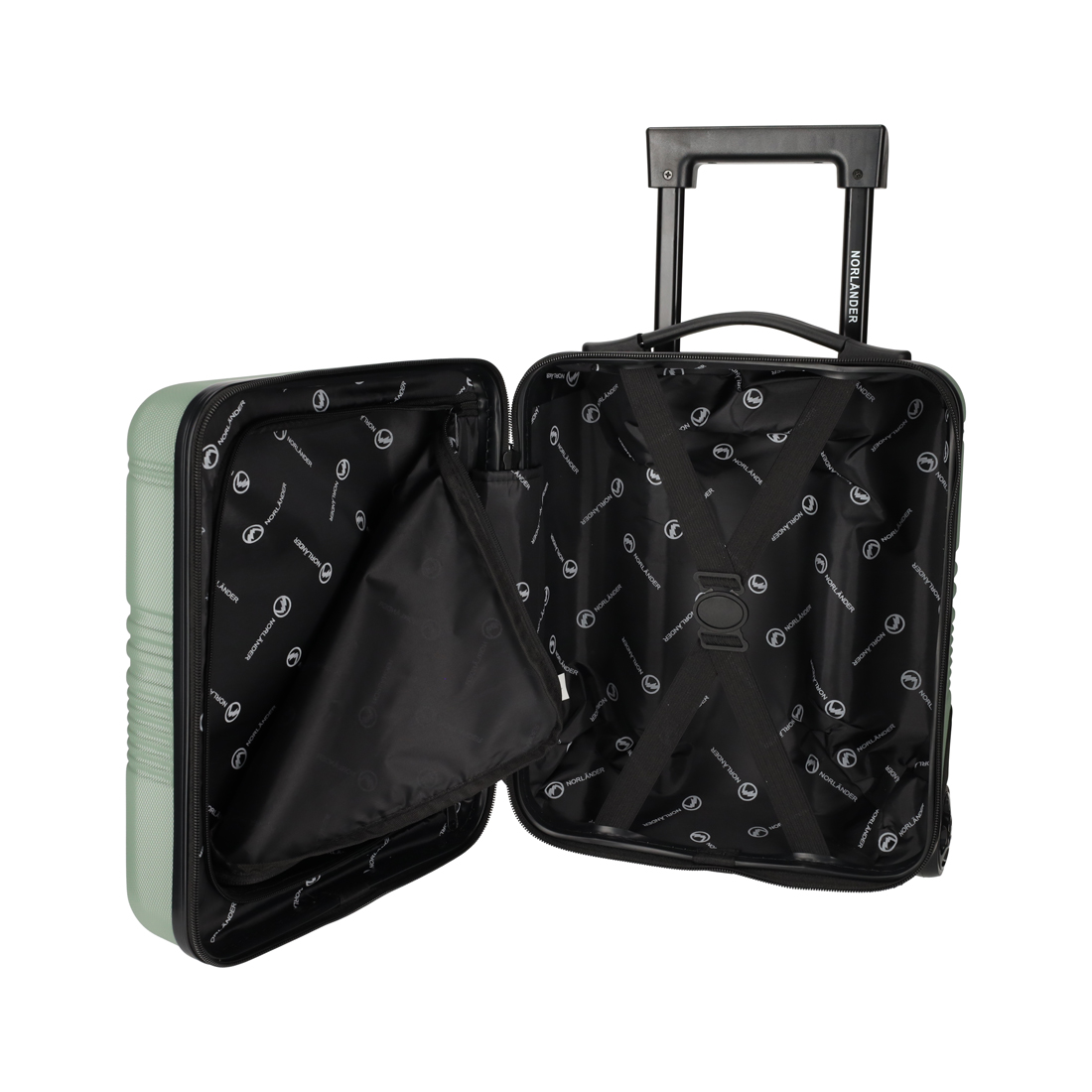 28990 - NORLÄNDER 24L Cabin Trolley Groen - Afbeelding 6