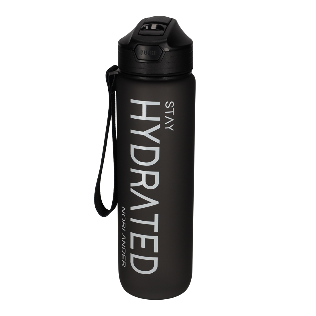 28999 - NORLÄNDER Waterfles Hydrated Zwart