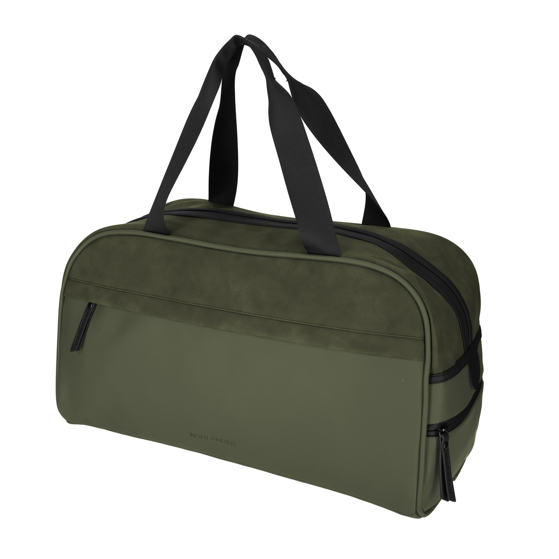 29016 - NORLÄNDER PU Retro Sporttas Napolitana Groen